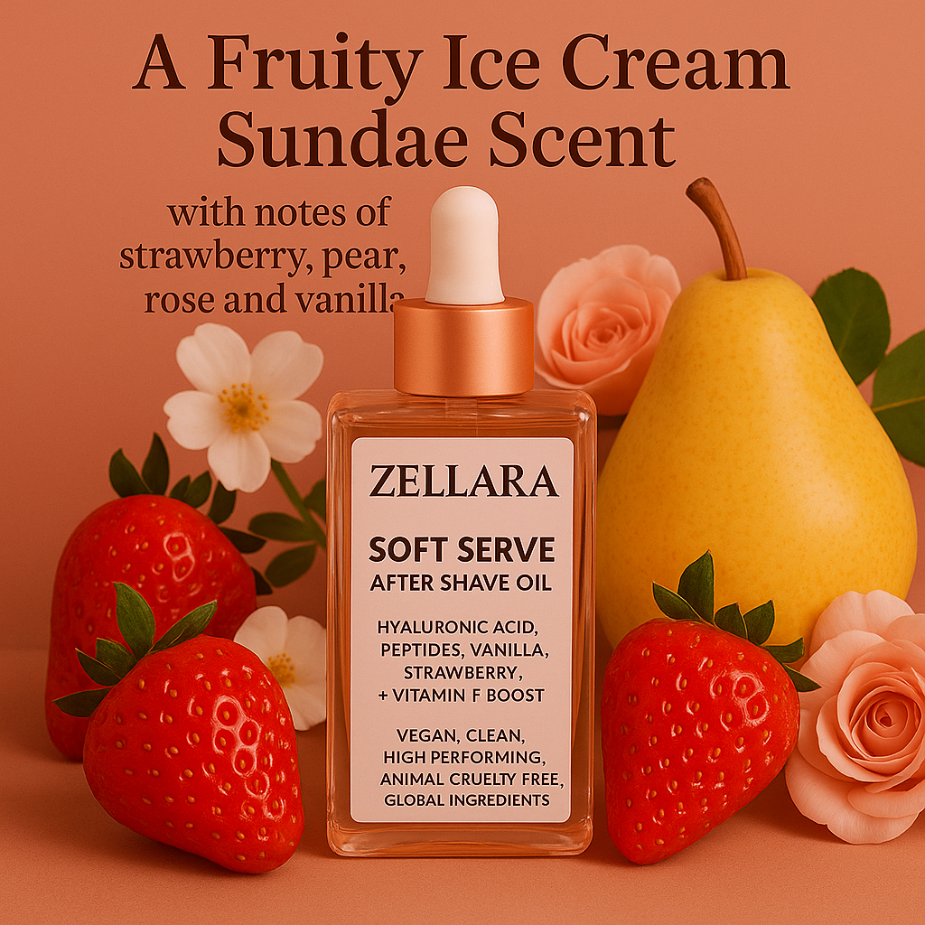 Zellara™ Soft Serve After Shave Oil