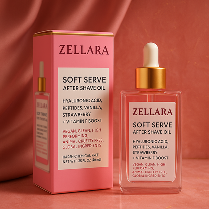 Zellara™ Soft Serve After Shave Oil